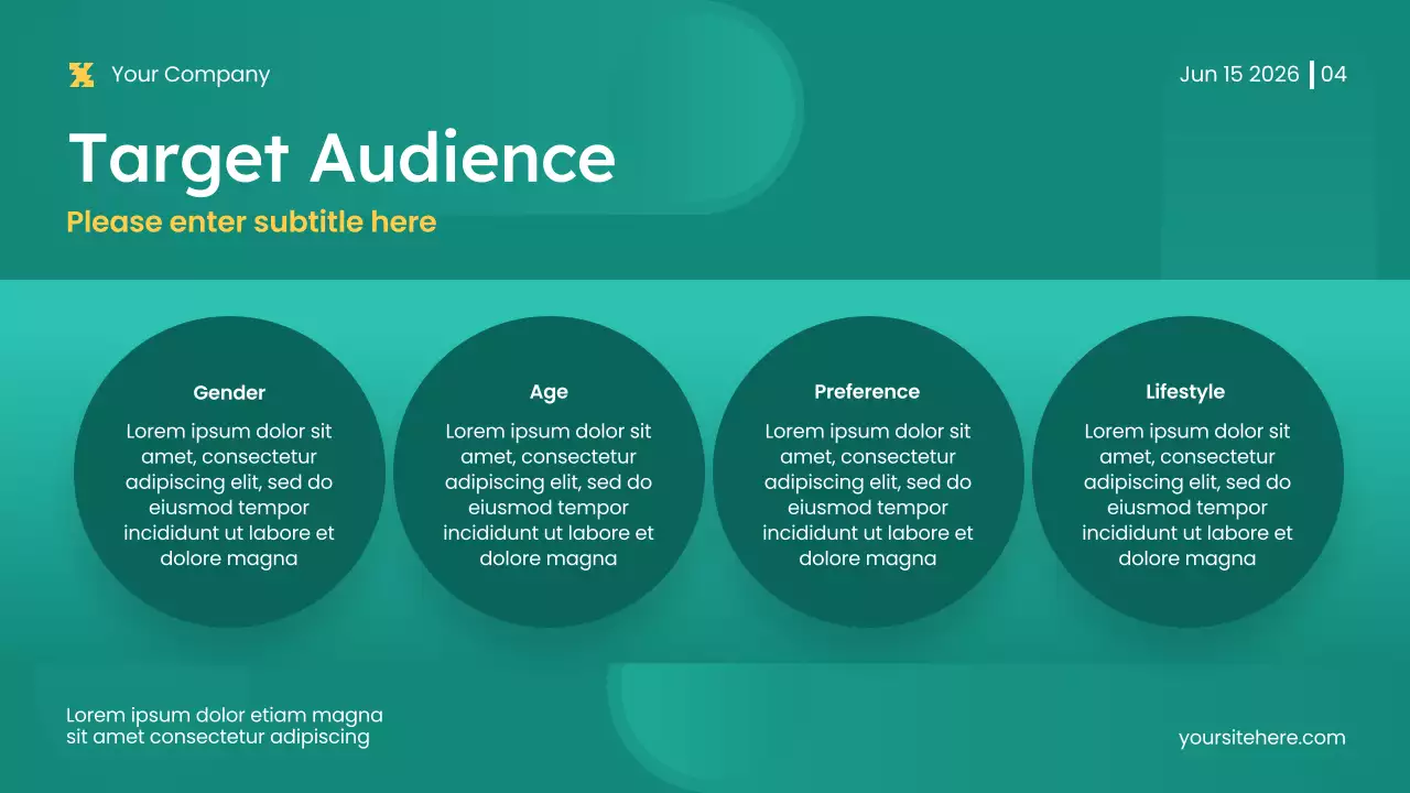 Green Modern Content Marketing Strategy Presentation