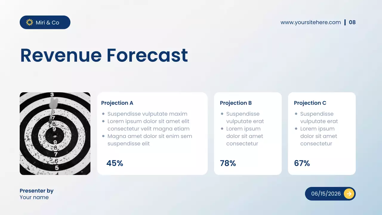 Blue Modern Finance Presentation