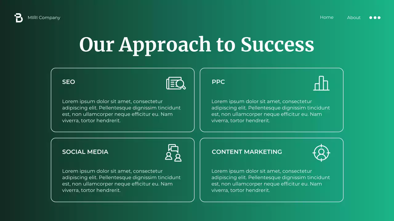 Green Modern Digital Marketing Promotion Presentation