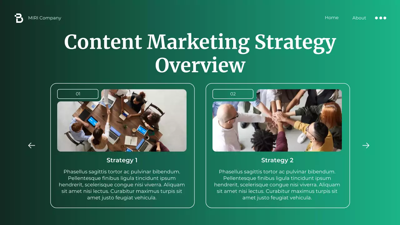 Green Modern Digital Marketing Promotion Presentation