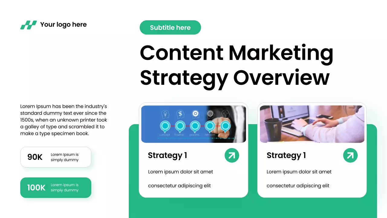 Green Modern Digital Marketing Presentation