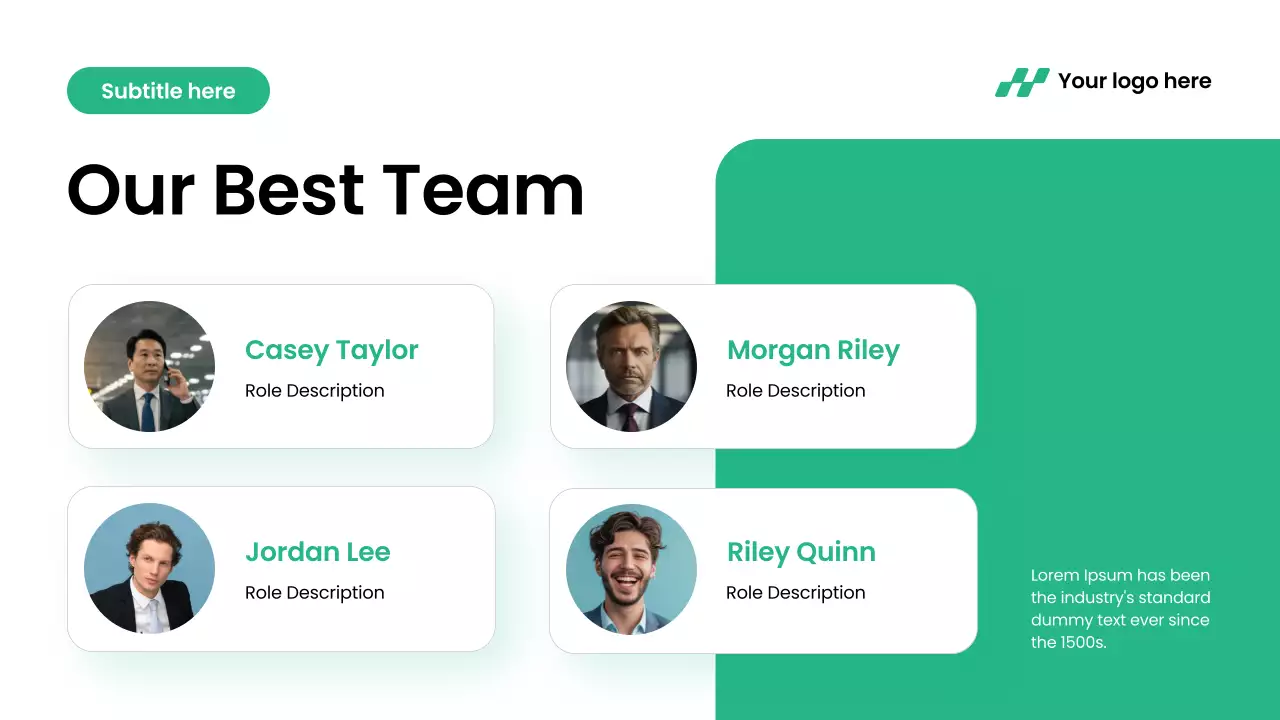 Green Modern Digital Marketing Presentation