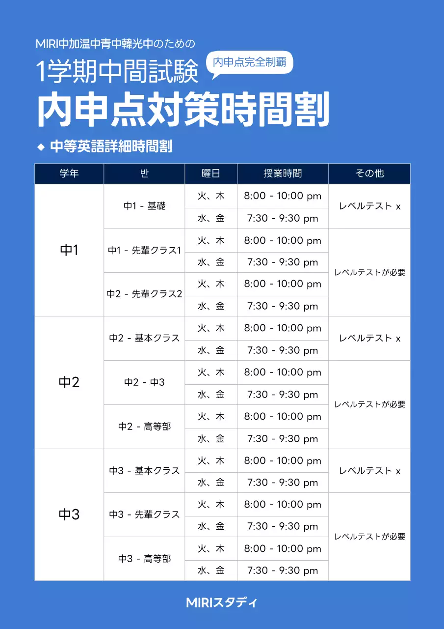 青く整頓された教育資料のご案内