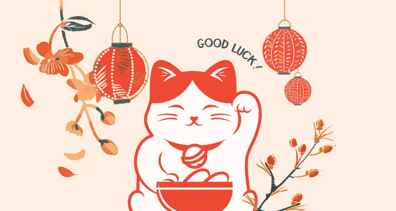 オレンジ 和風 イラスト