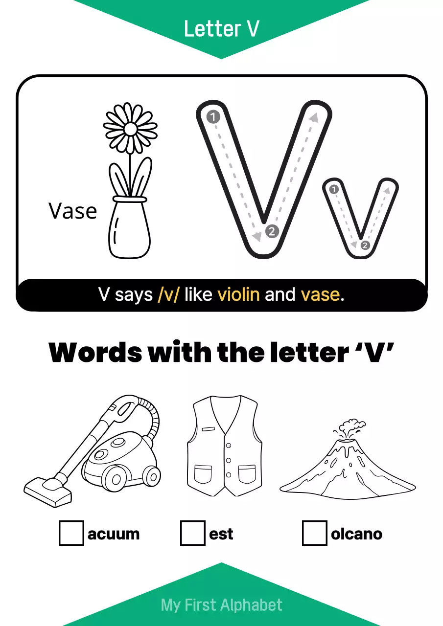 아기자기한 아동 영어 교육 교재