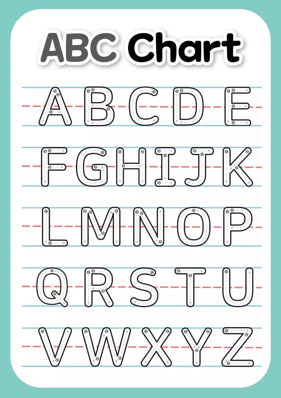 아기자기한 아동 영어 교육 교재