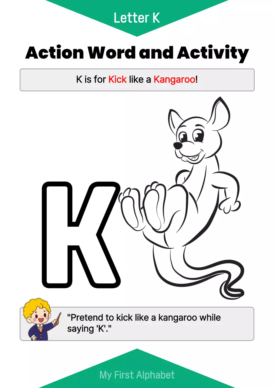 아기자기한 아동 영어 교육 교재