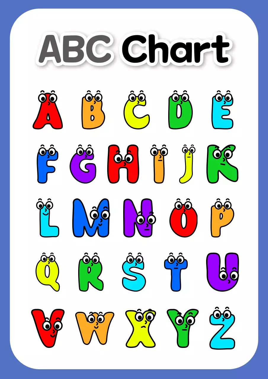 아기자기한 아동 영어 교육 교재