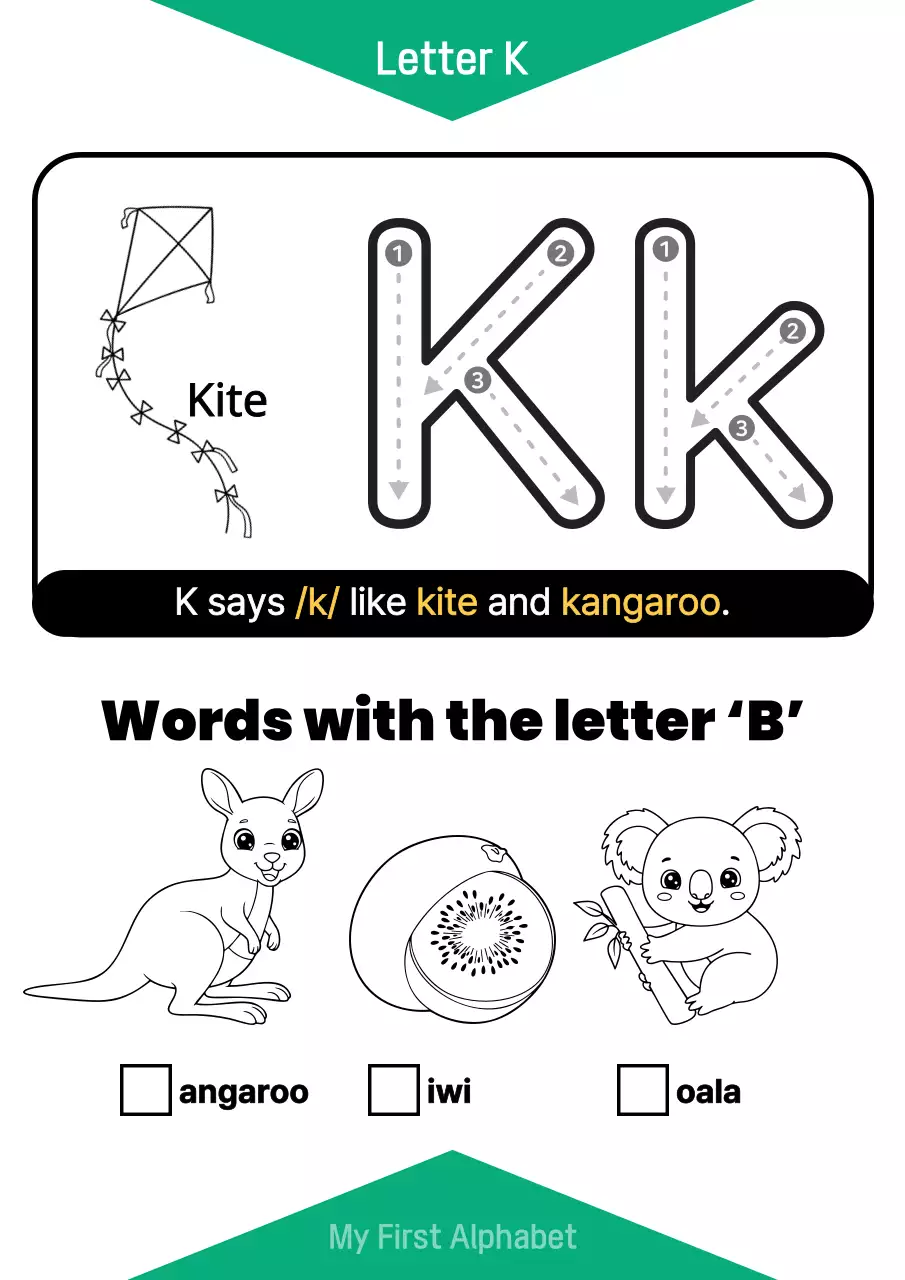 아기자기한 아동 영어 교육 교재