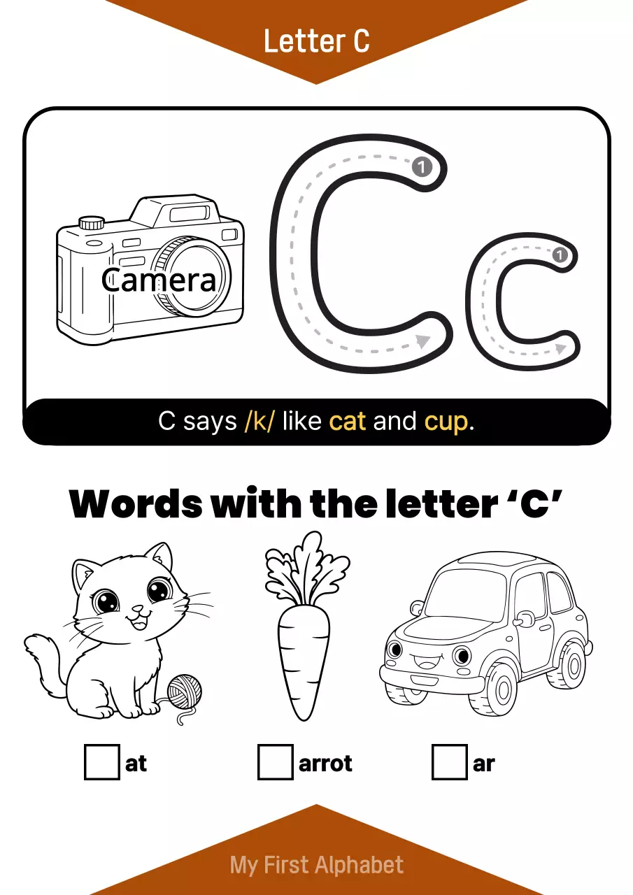 아기자기한 아동 영어 교육 교재