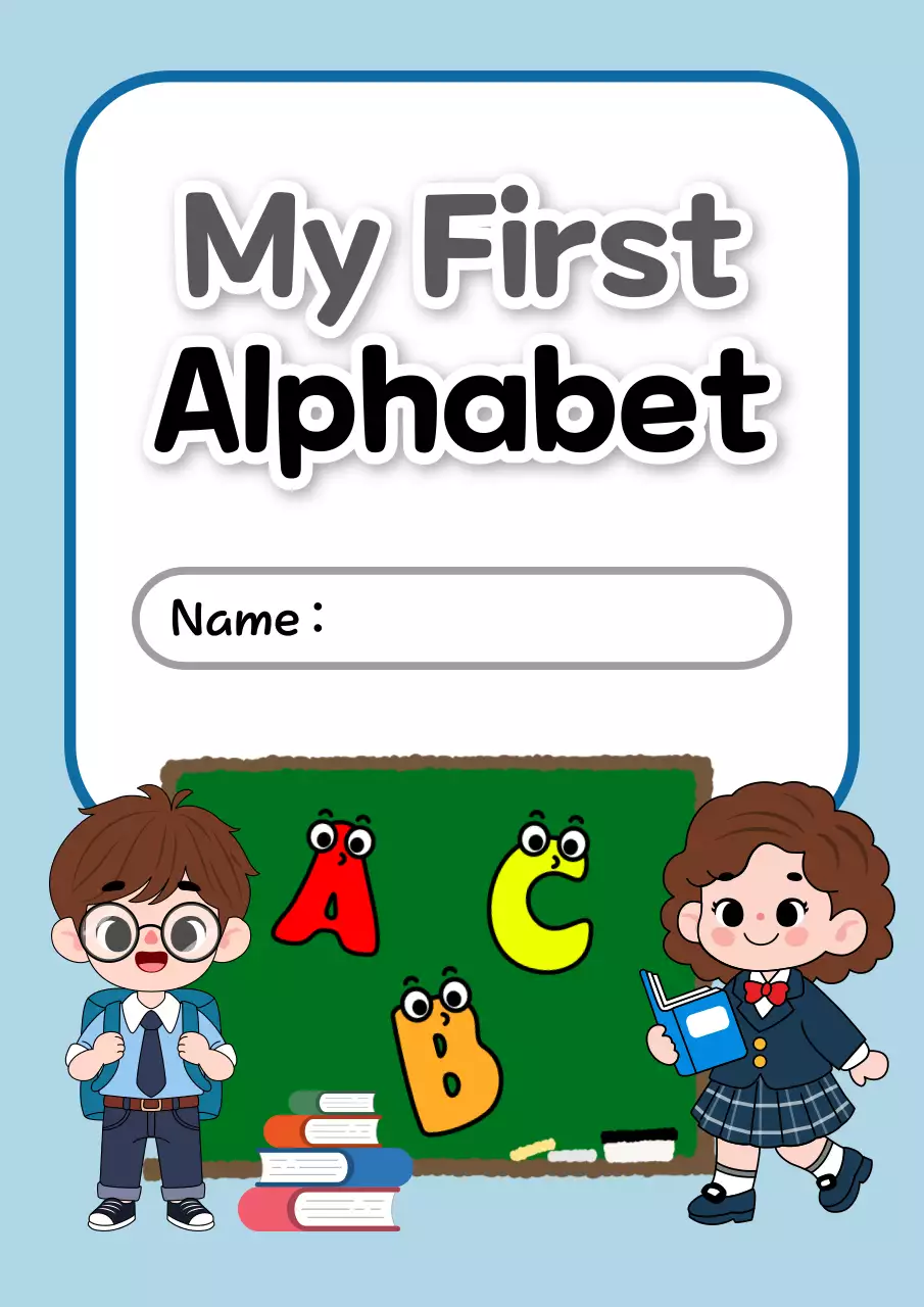 아기자기한 아동 영어 교육 교재