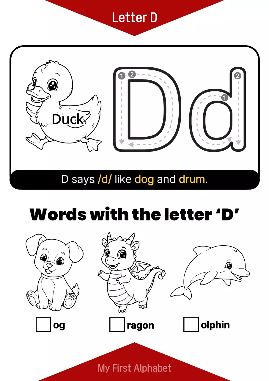 아기자기한 아동 영어 교육 교재