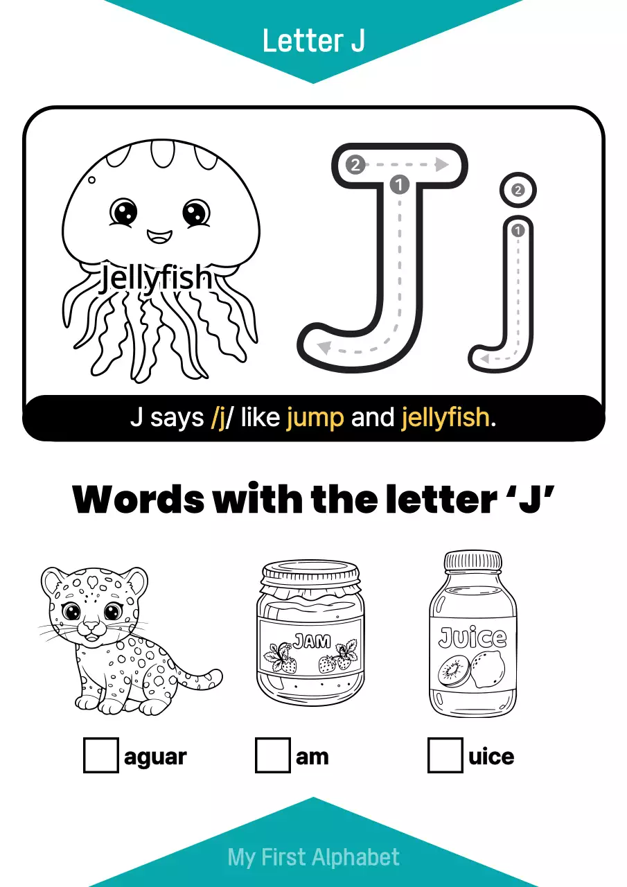 아기자기한 아동 영어 교육 교재