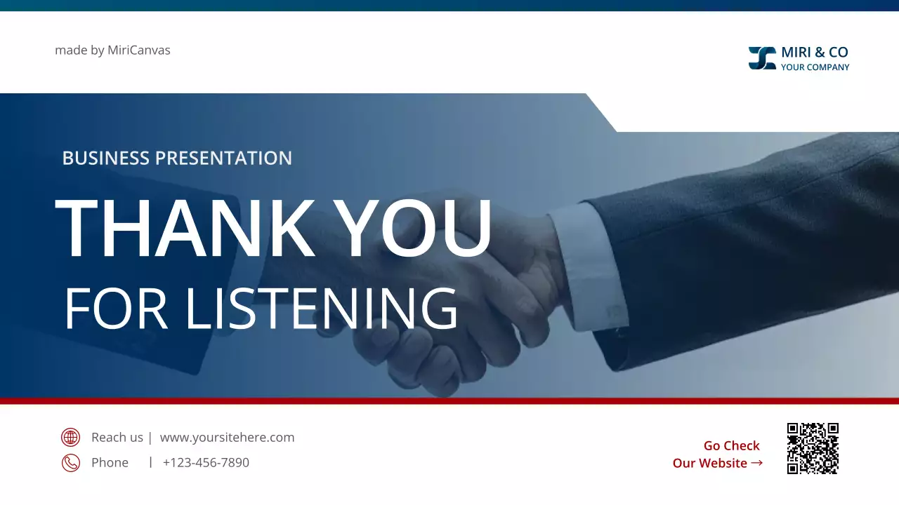 Blue Red Modern Business Department Proposal Presentation