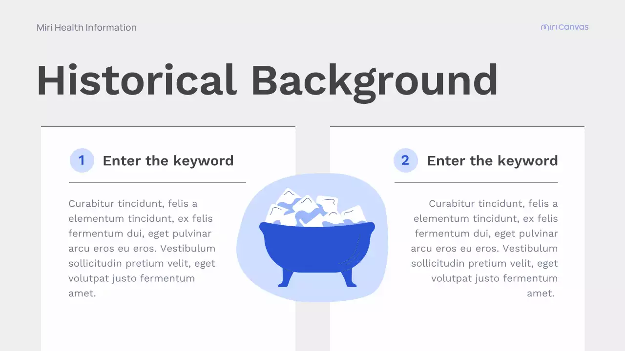 Blue Modern Health Information Lecture Presentation