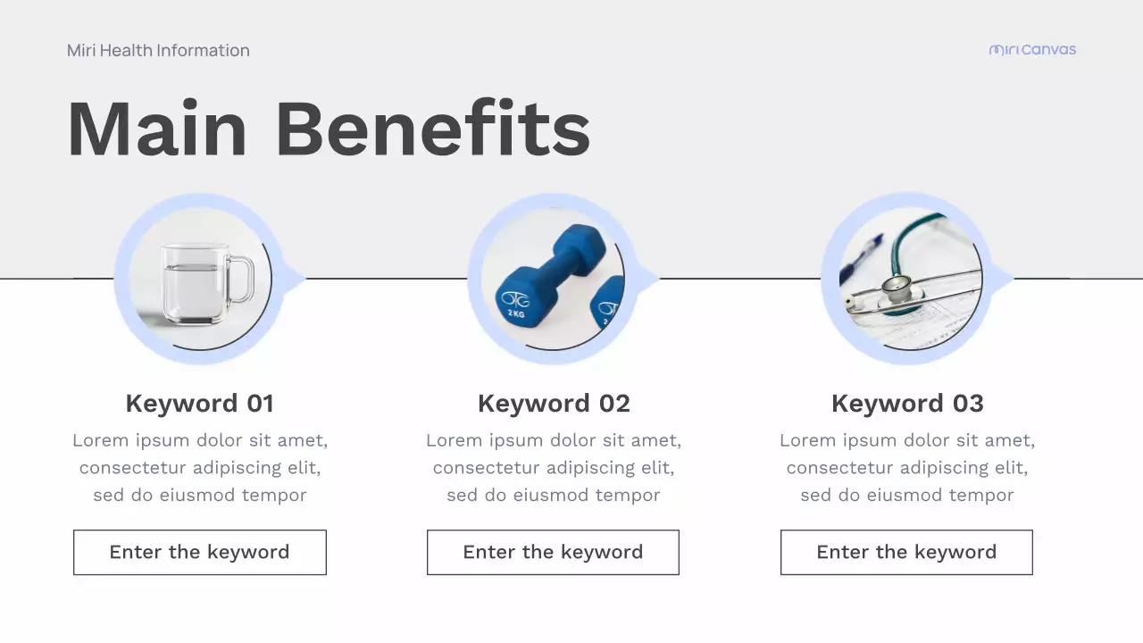 Blue Modern Health Information Lecture Presentation