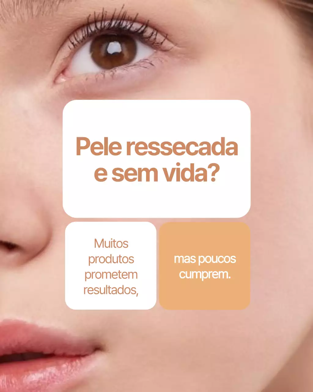 Postagem promocional do Orange Modern Skincare no Instagram
