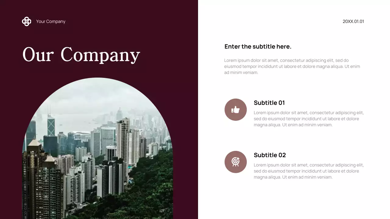 Maroon Professional Legal Consulting Presentation