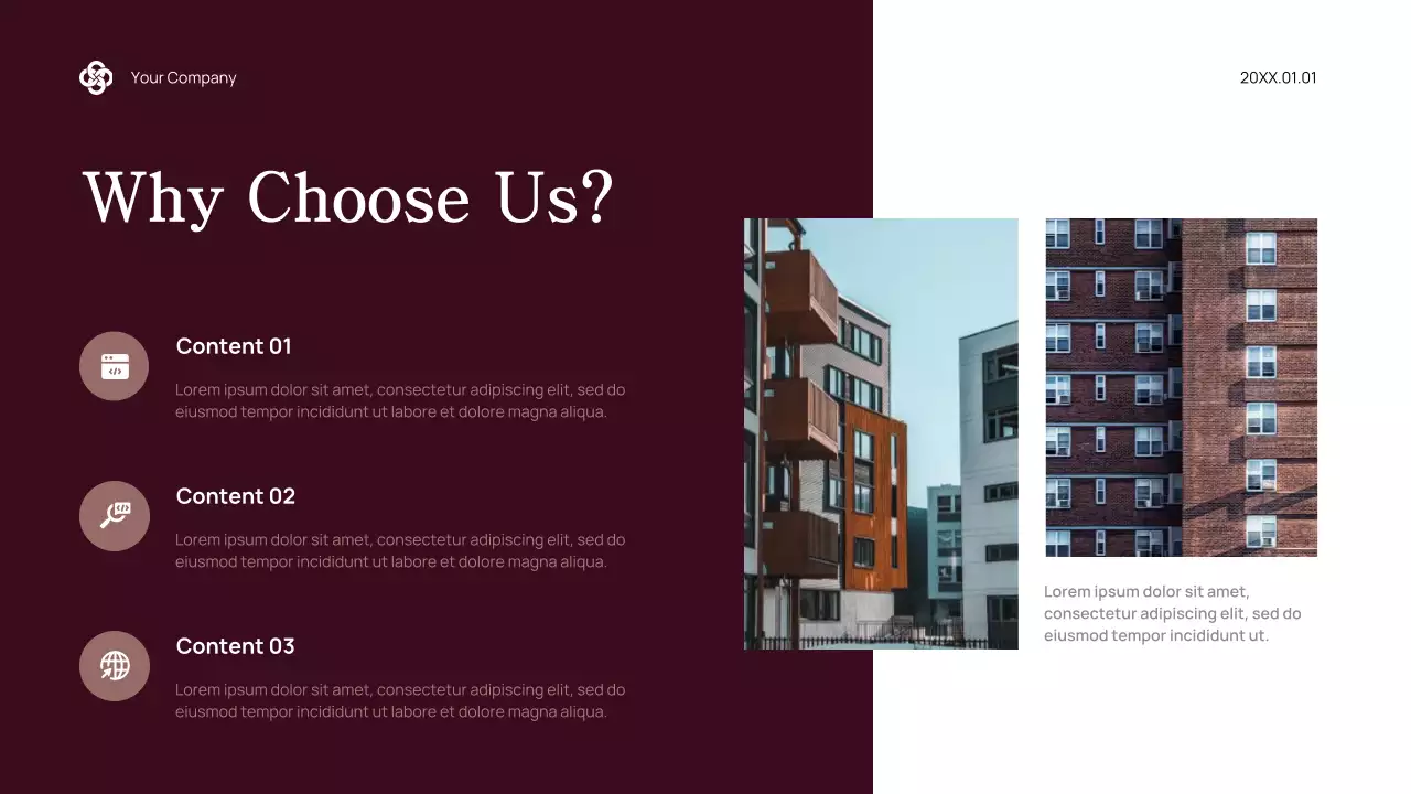 Maroon Professional Legal Consulting Presentation