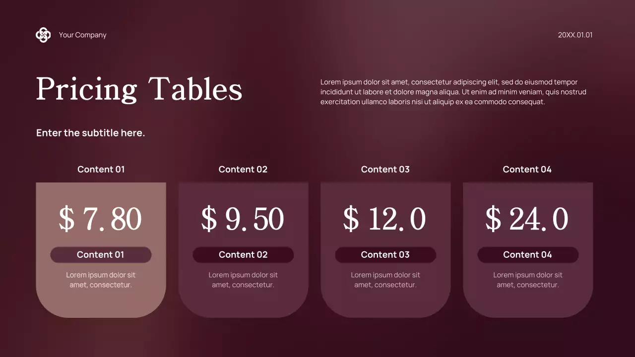 Maroon Professional Legal Consulting Presentation