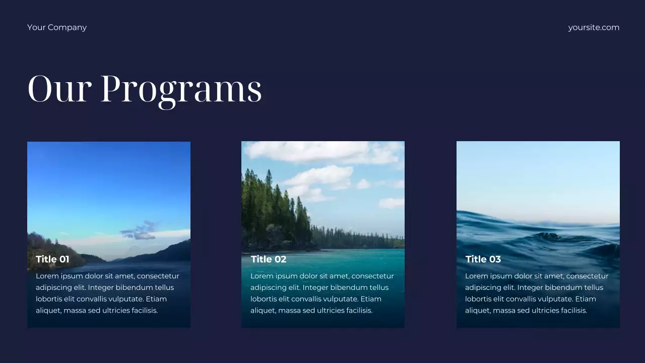 Teal and White Sustainable Earth Presentation