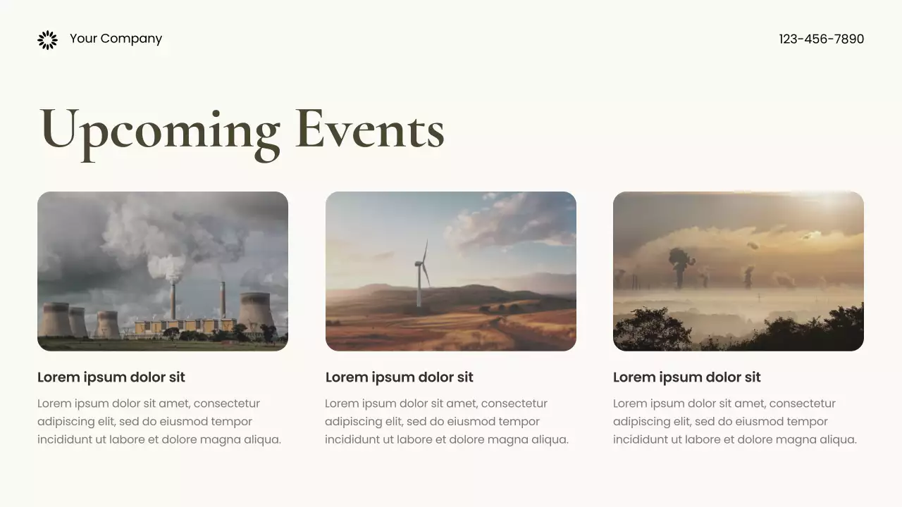 Brown Photocentric Sustainable Earth Presentation