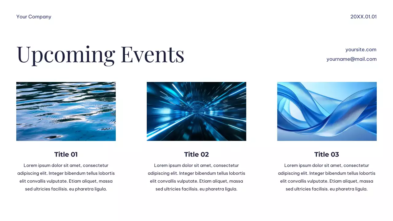 White and Blue Simple Minimalist Sustainable Earth Presentation