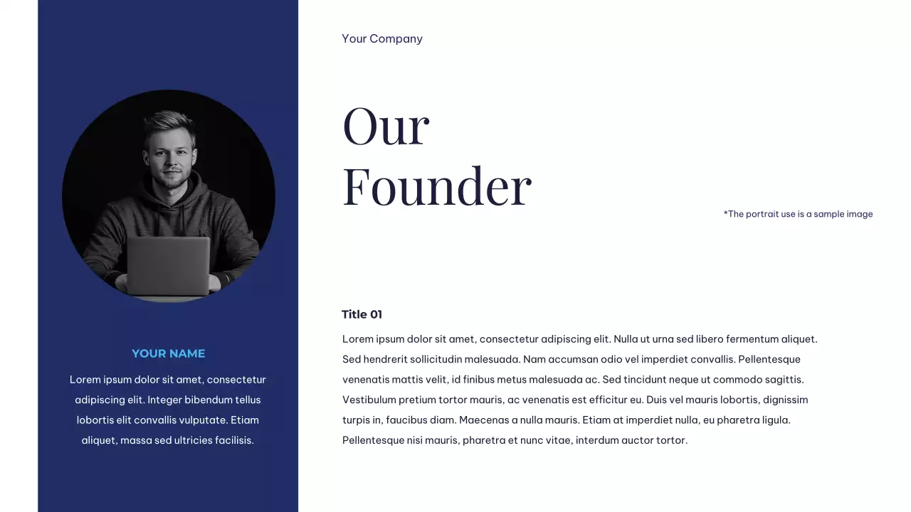 White and Blue Simple Minimalist Sustainable Earth Presentation