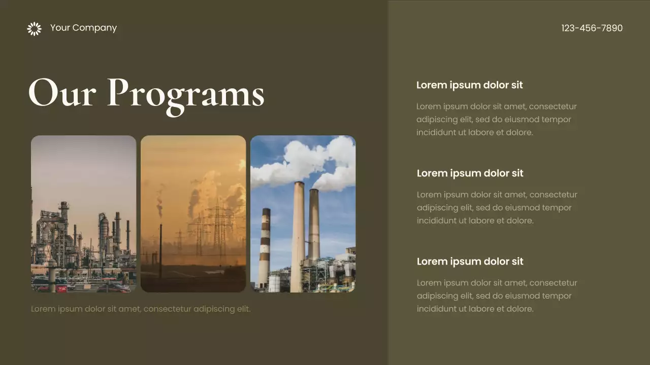 Brown Photocentric Sustainable Earth Presentation