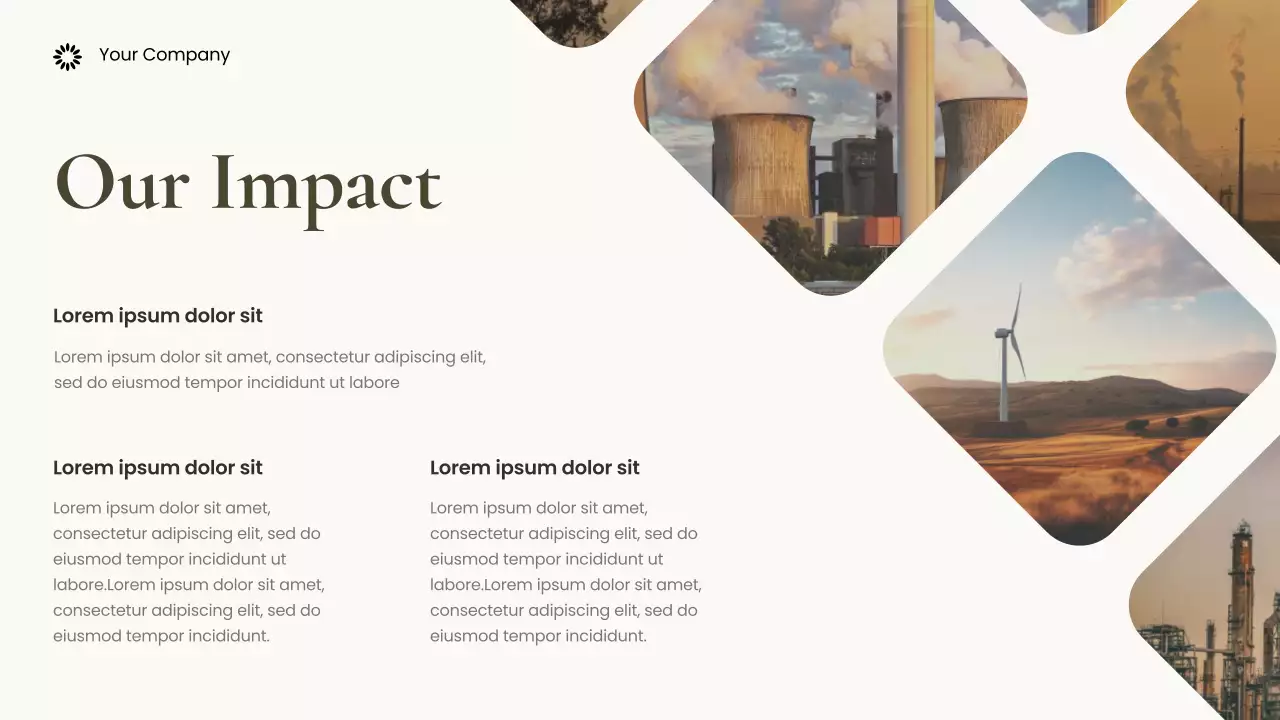 Brown Photocentric Sustainable Earth Presentation