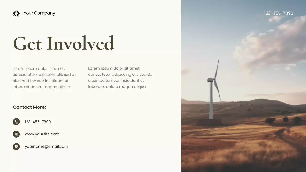 Brown Photocentric Sustainable Earth Presentation