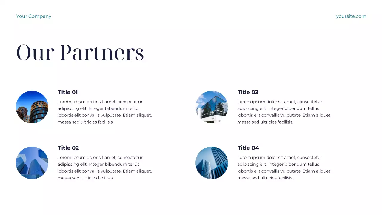 Teal and White Sustainable Earth Presentation