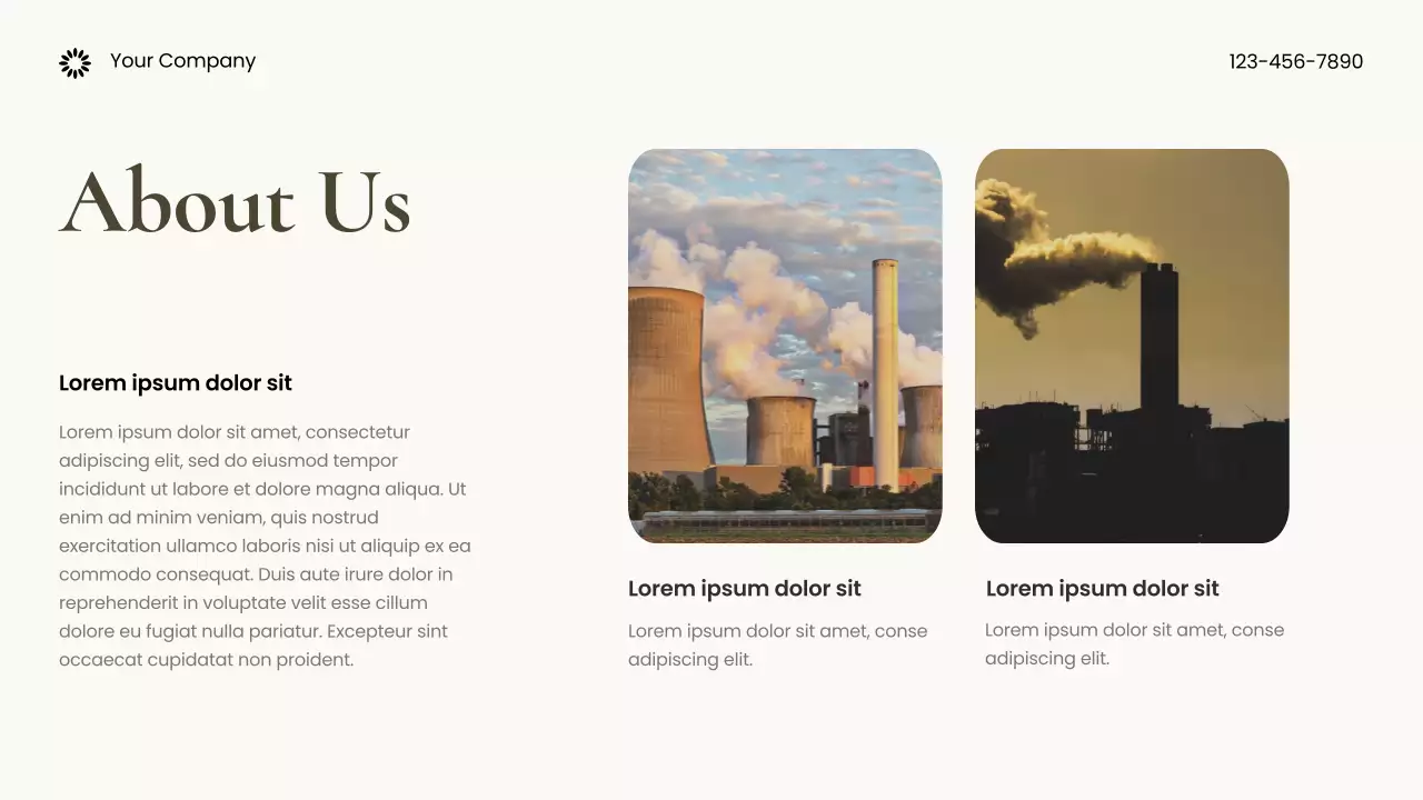 Brown Photocentric Sustainable Earth Presentation