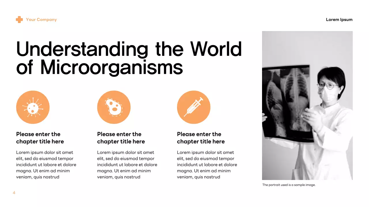 Beige Modern Germs and Diseases Lecture Presentation