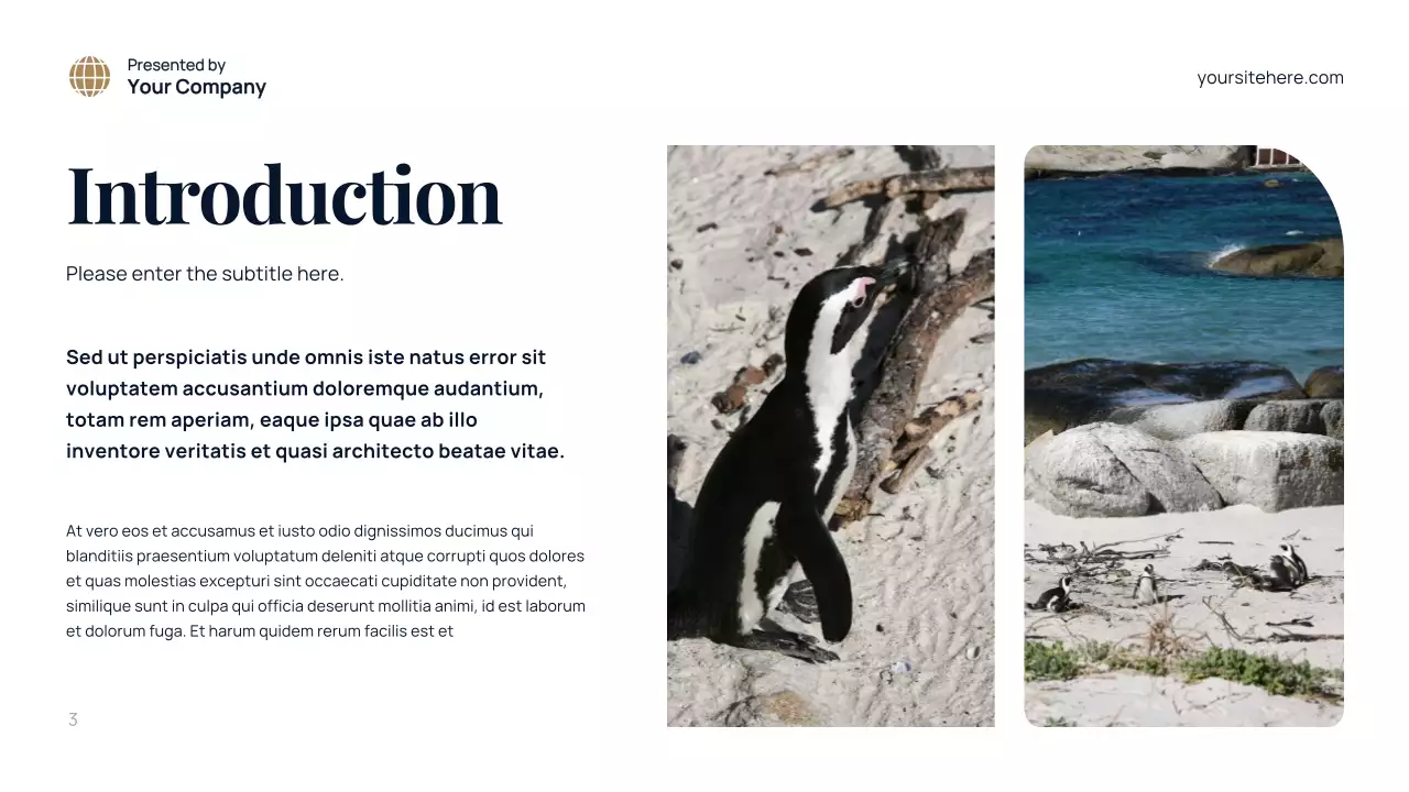 Blue Modern Environment Lecture Presentation