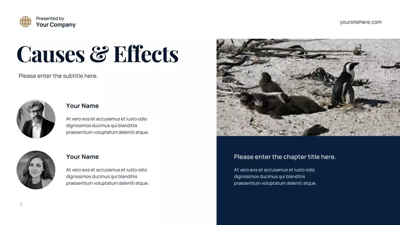 Blue Modern Environment Lecture Presentation