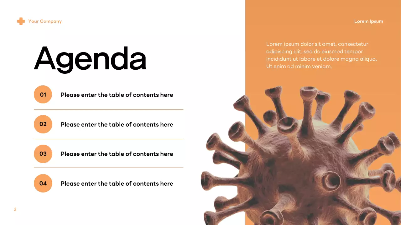 Beige Modern Germs and Diseases Lecture Presentation