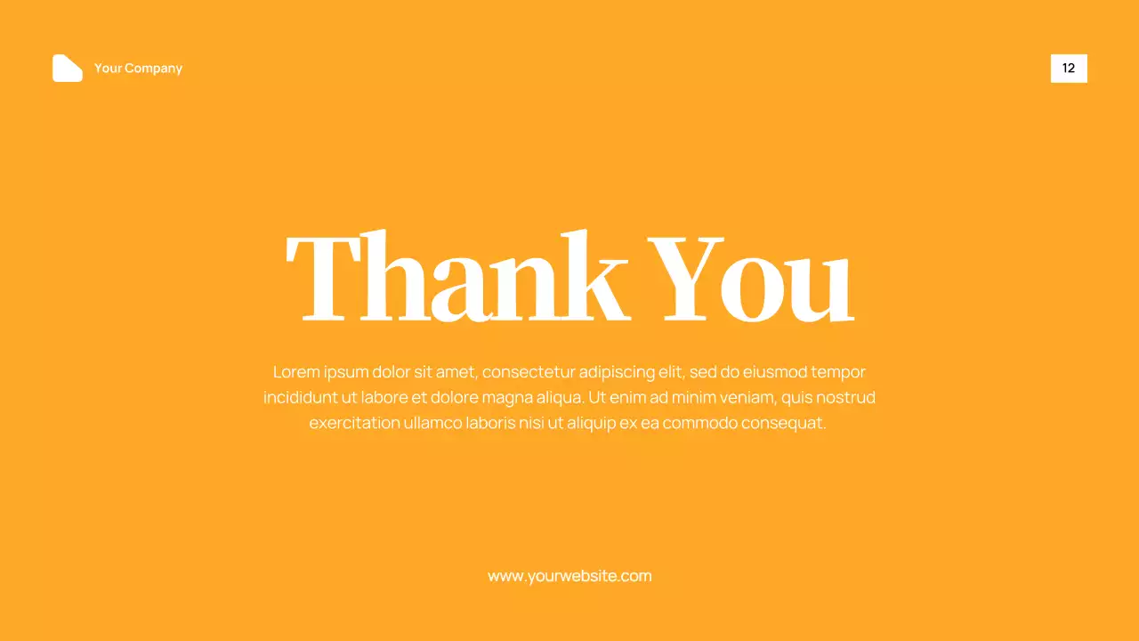 Orange Modern Health Announcement Presentation