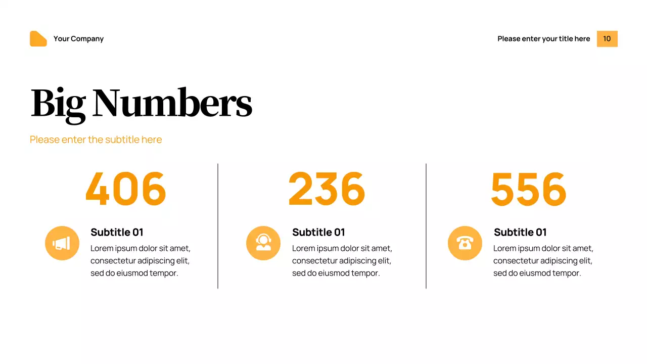 Orange Modern Health Announcement Presentation