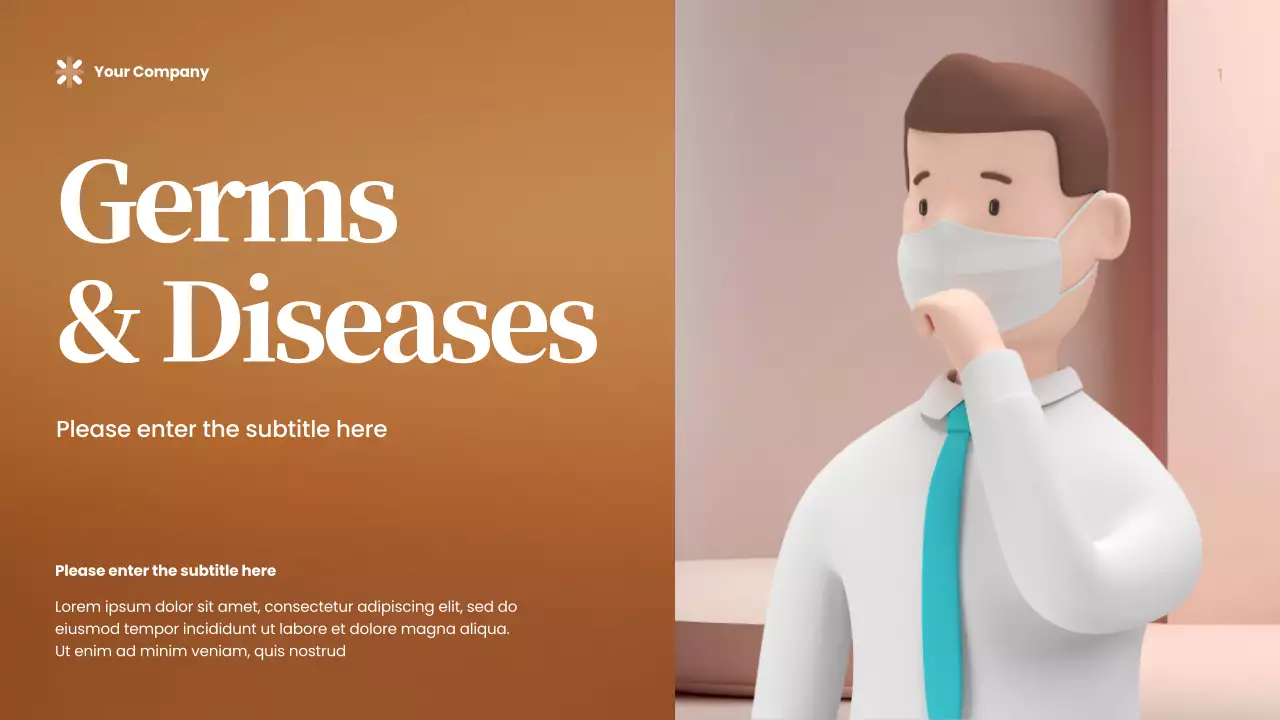 Brown Modern Health Announcement Presentation