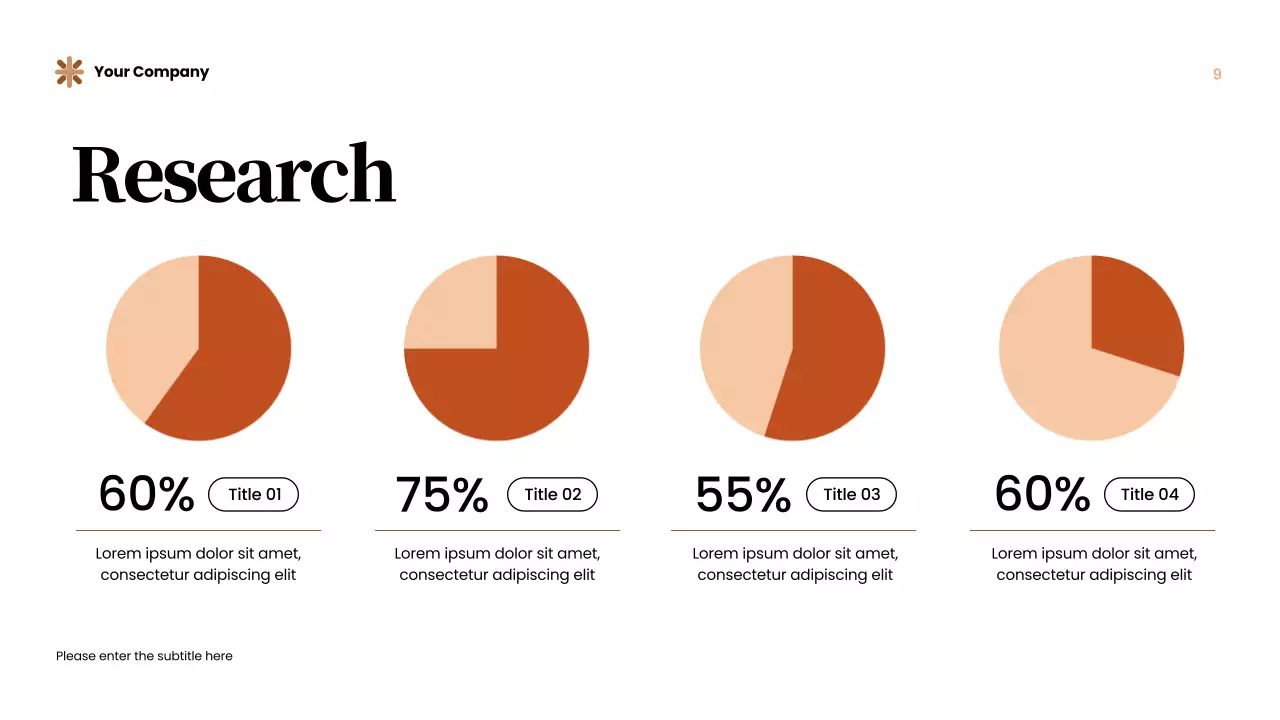 Brown Modern Health Announcement Presentation