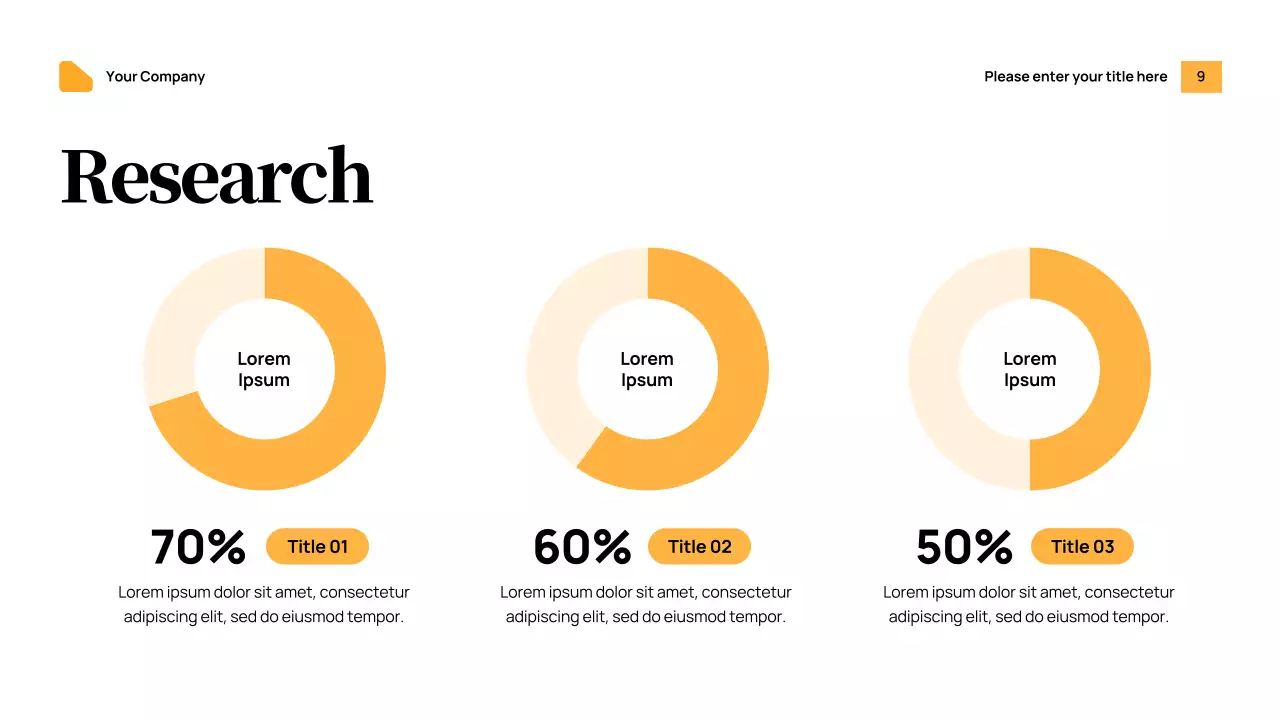 Orange Modern Health Announcement Presentation