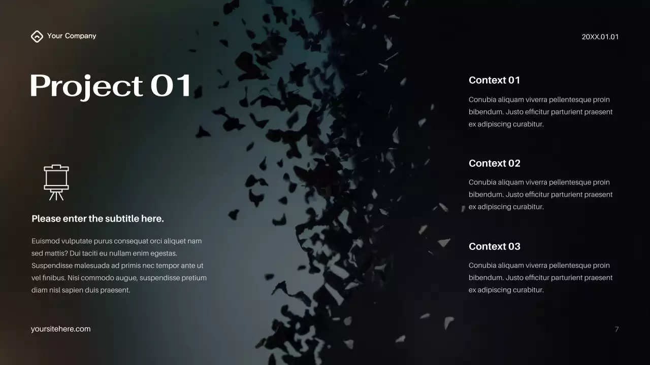 Black Modern IT Solution Presentation