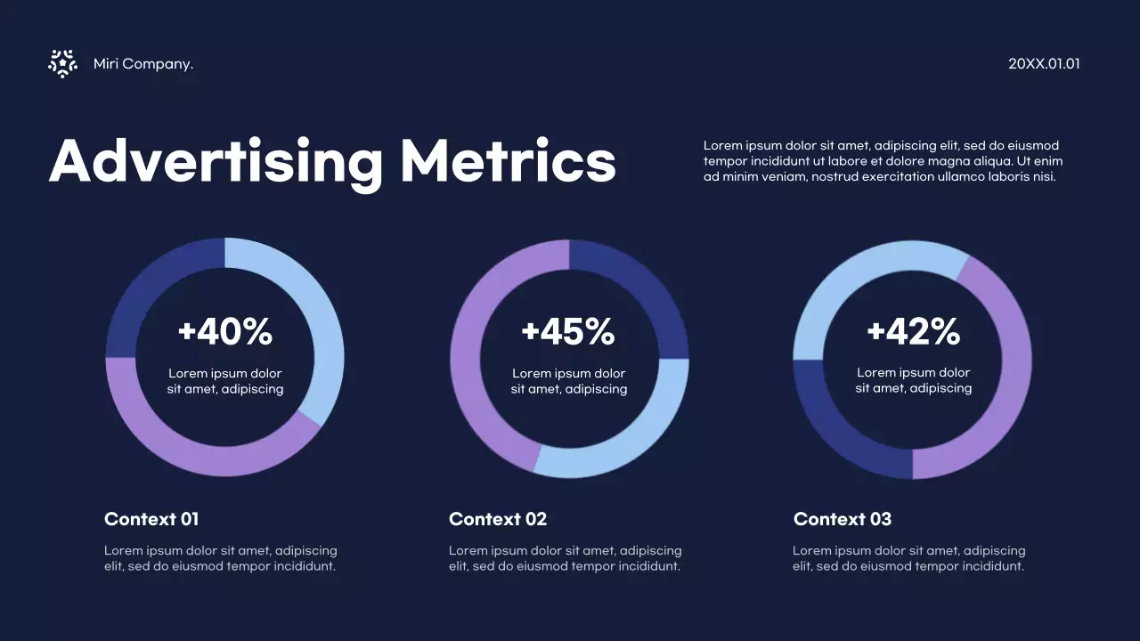 Navy Modern Media Pitch Presentation