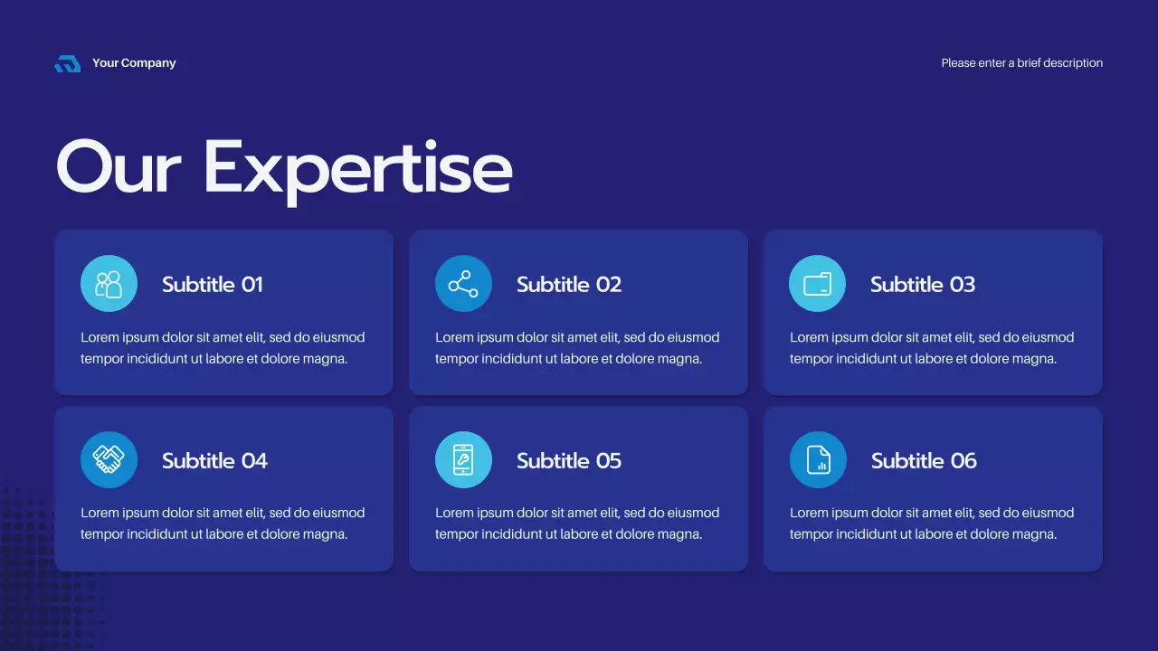 Blue Geometric Business Consulting Presentation