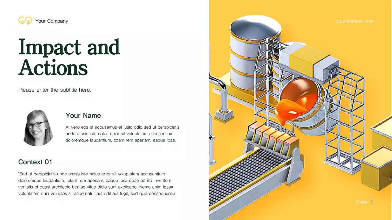 Green Modern Environment Presentation