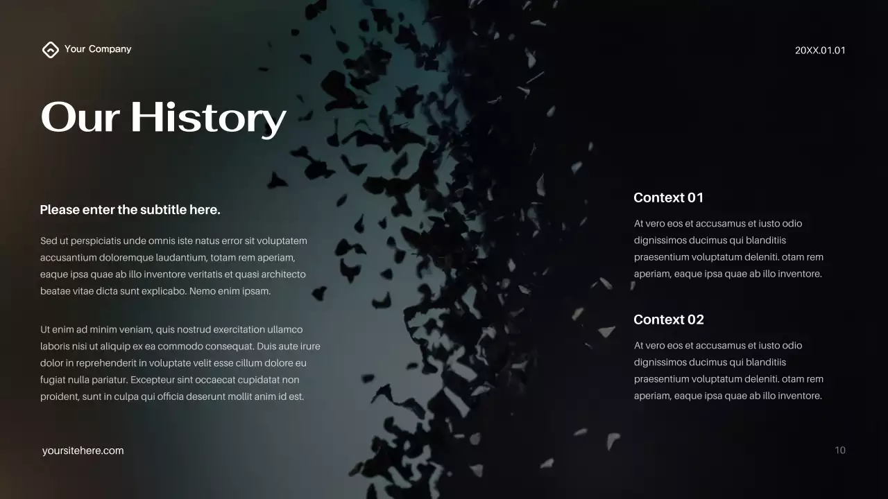 Black Modern IT Solution Presentation