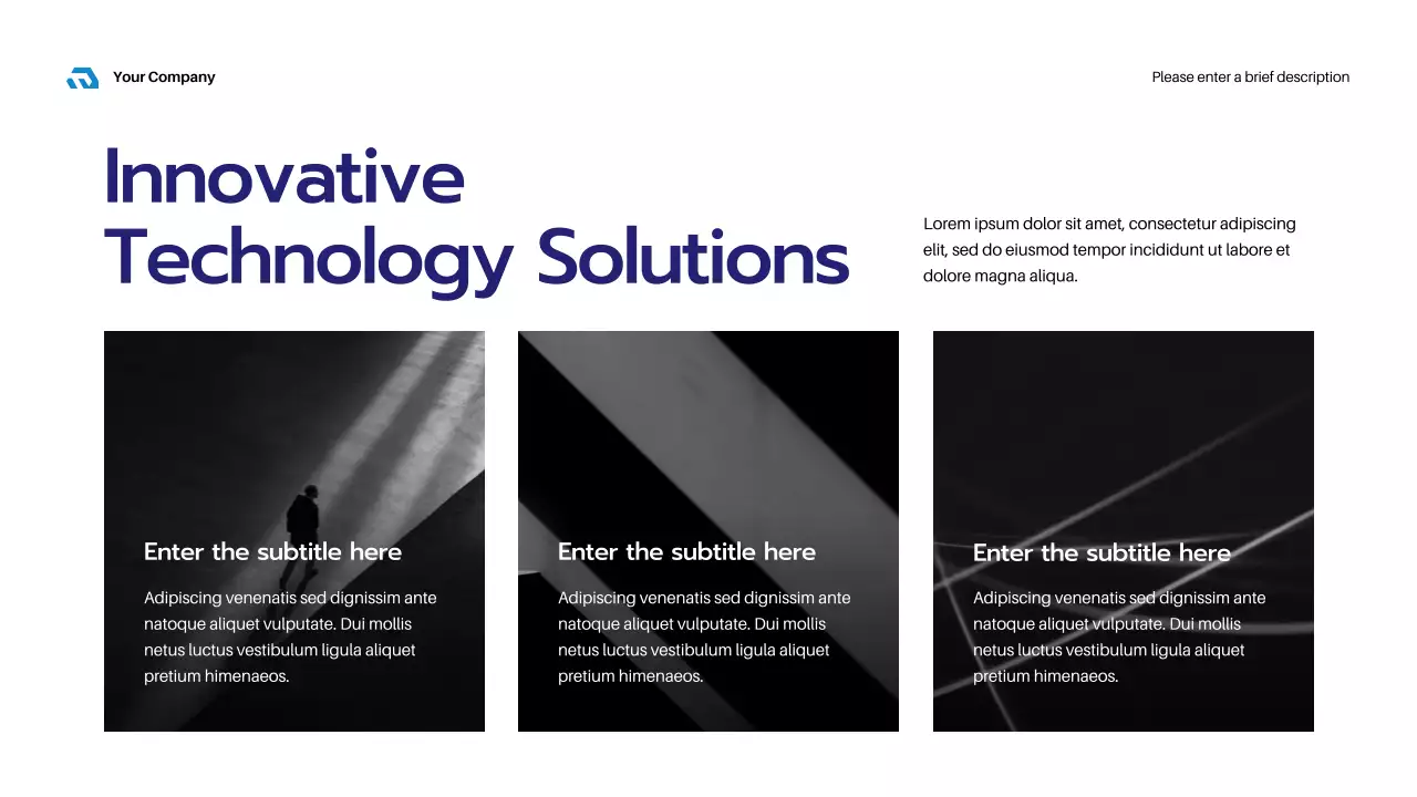 Blue Geometric Business Consulting Presentation