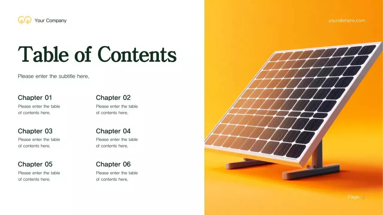 Green Modern Environment Presentation