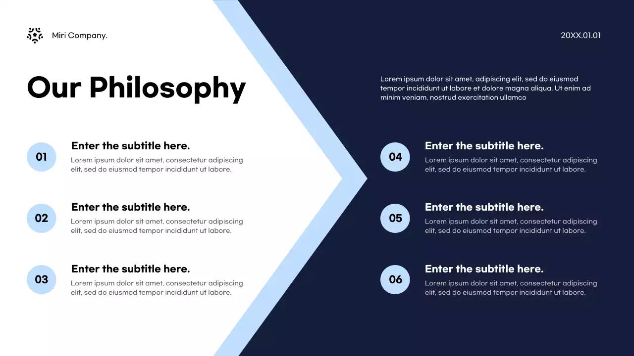 Navy Modern Media Pitch Presentation